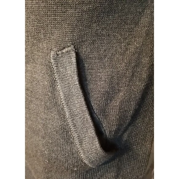 Lululemon Women's Knit V-Neck Button Up Cardigan Sweater Black Size 4         B3 - Picture 9 of 11